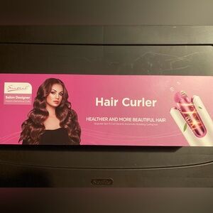 Salon Designer Hair Curler - Pink